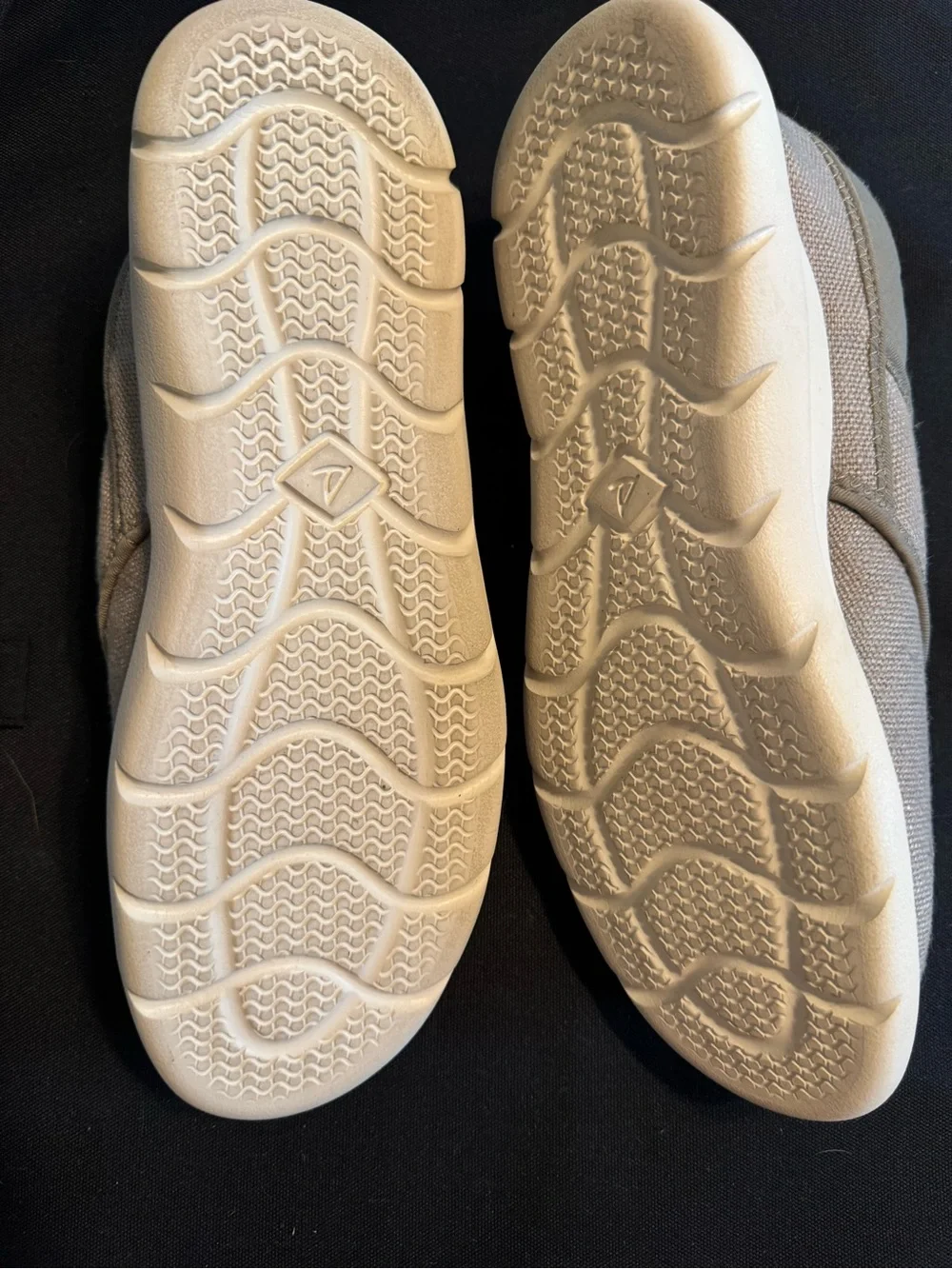 Sperry Cork-Insole Slip-On Shoes in Tan and Brown